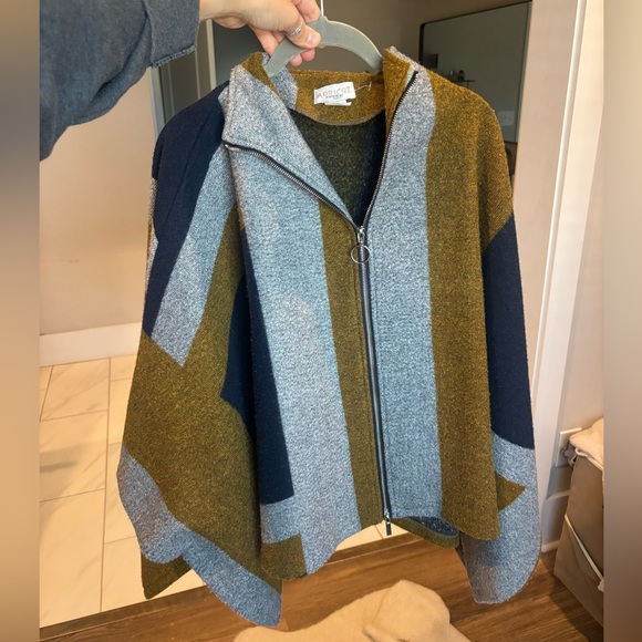 Apricot Brand Cape Sweater Zip Up - Picture 1 of 5